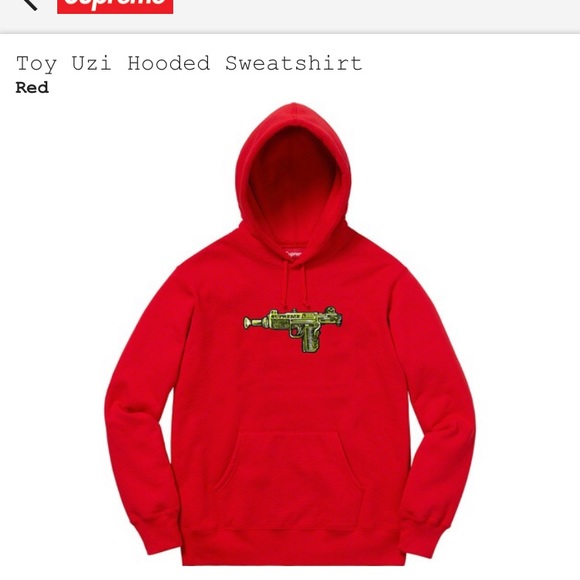 supreme toy uzi hoodie